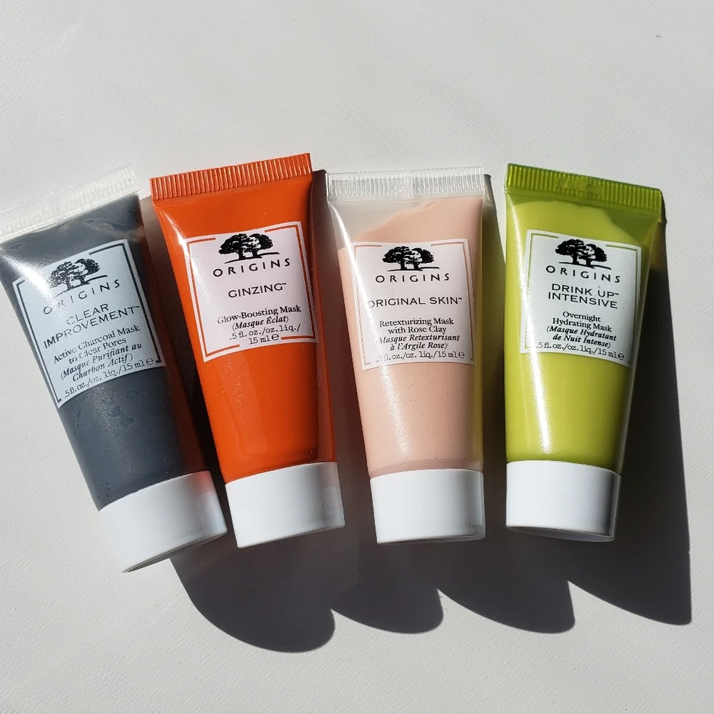 Origins Skincare Bundle Travel Size 5 Piece Set New